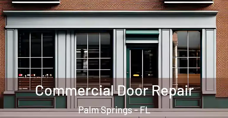  Commercial Door Repair Palm Springs - FL