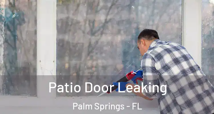  Patio Door Leaking Palm Springs - FL