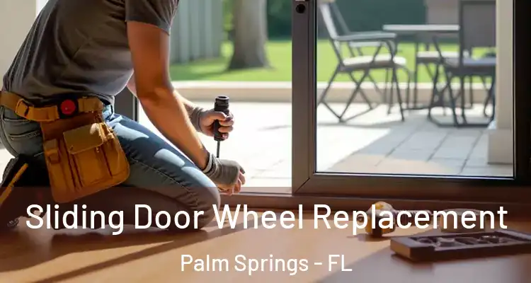  Sliding Door Wheel Replacement Palm Springs - FL